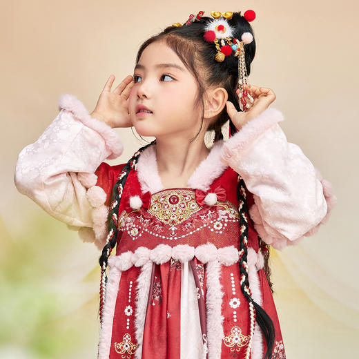 笛莎Deesha 观山见女童连衣裙 商品图2