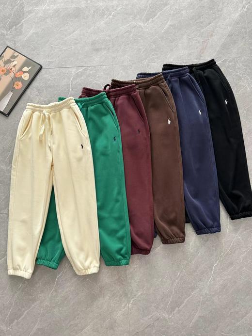 D121649日常百搭休闲加绒系列情侣款保暖卫裤 商品图0