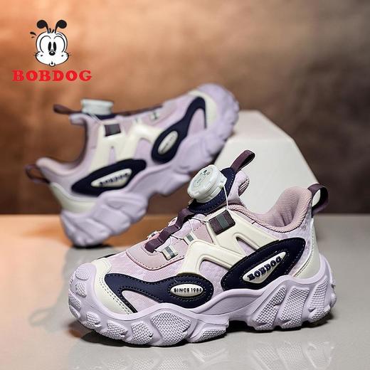 巴布豆男童运动鞋冬季新款皮面防水儿童防滑跑鞋小学生休闲鞋 商品图2