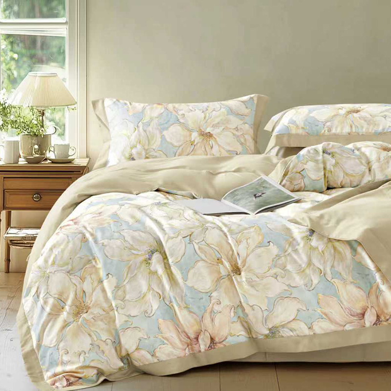 帝豪纯棉磨毛床单四件套（林夕）【A35】