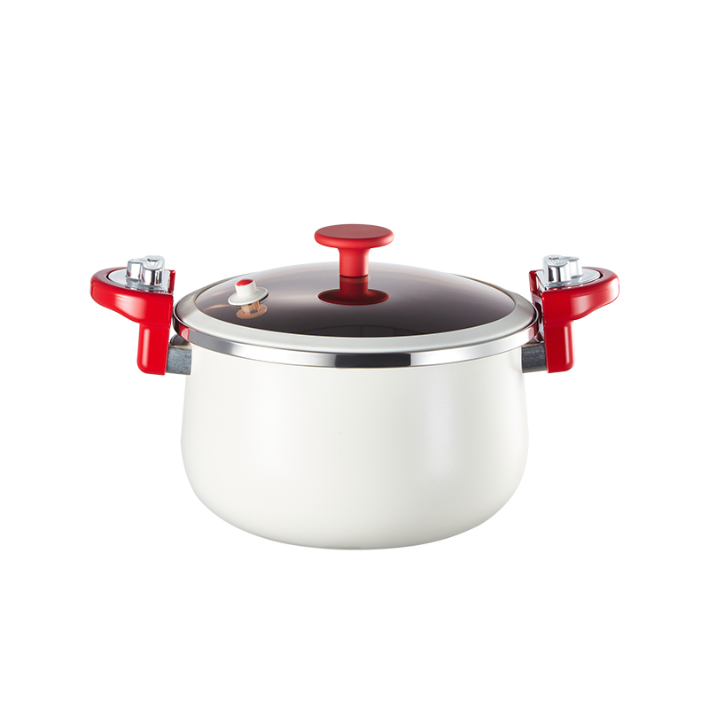 张小泉玉焰微压汤锅24cm