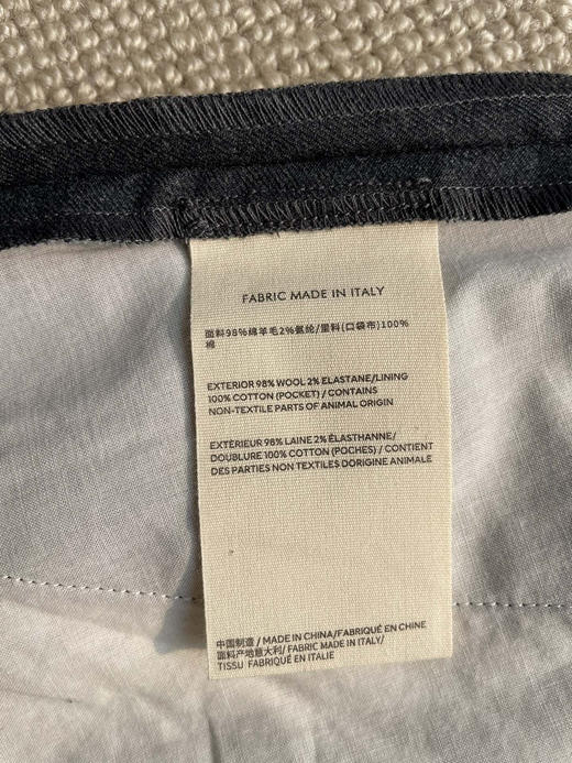 1216-5独家圆正 秋冬灰色系羊毛西裤 我穿40  轻盈的哦 商品图14