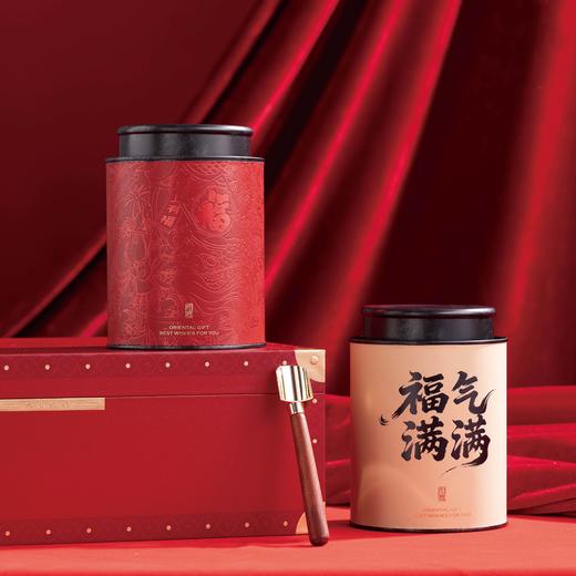 福气满满【两大圆罐+勺  红色】42元一套/一箱10套 商品图2