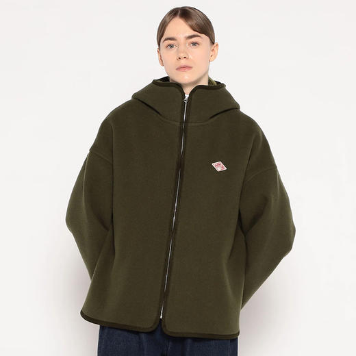 DANTON HOODED BLOUSON 女装羊毛大衣 连帽外套 商品图1