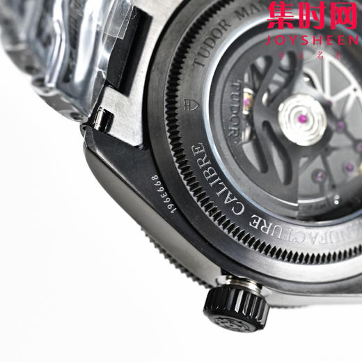 3T帝舵 碧湾系列 表径41mm 碧湾全黑武士背透男士腕表 暗夜之眼，窥见机械之美 商品图6