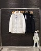 D121698貉子毛领工装派克服连帽羽绒服百搭通勤男女情侣款 商品缩略图1