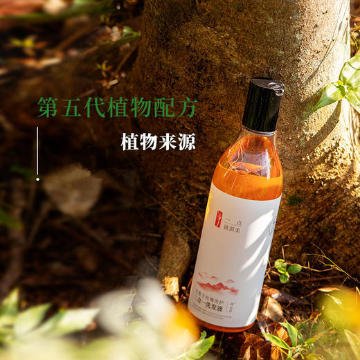 微益邦 无患子玫瑰植物洗发液 洗护二合一 312g洗发水 氨基酸表活 商品图1