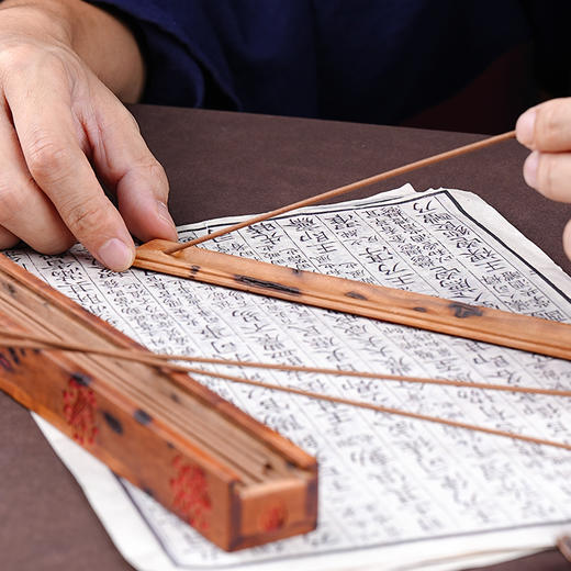 雷击木香盒家用室内筒焚香套装木质线香盒香插 商品图3