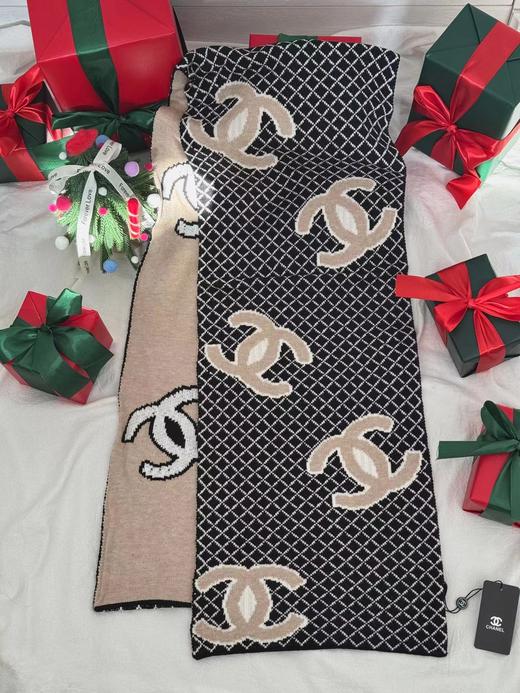 D121693多功能用途披肩围巾两不误菱格双面围巾 商品图2