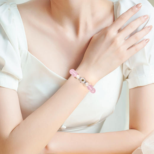 好运连珠 粉水晶斗姆手串 商品图7