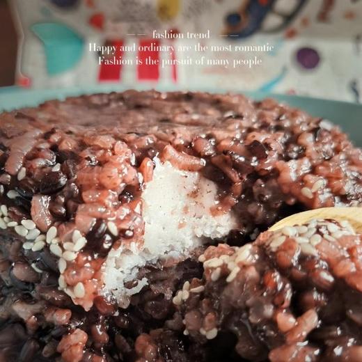 餐桌推荐【黑米芋泥饭】黑米软糯香甜 芋泥细密可口 商品图3