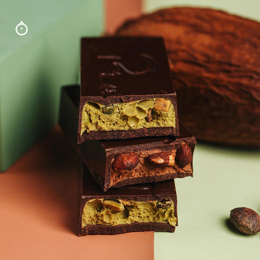 企鹅市集|法国pralus普阿鲁斯 开心果/榛子口味极度夹心黑巧/奶巧 精品巧克力 商品图9