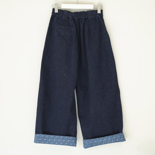 【预售】雪花半松紧腰牛仔裤 商品图3