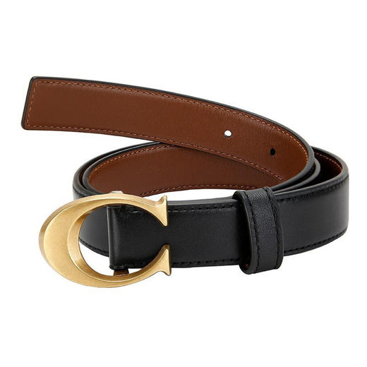 【圣诞送礼-COACH/蔻驰】时尚高级腰带皮质经典商务皮带双面礼盒装 商品图6