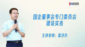 国企董事会专门委员会建设实务——视频课程
