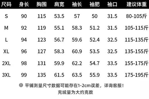 D121641冬季御寒保暖中长款羽绒服外套男女同款 商品图8