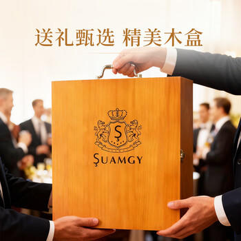 圣芝（suamgy）G320特级珍藏赤霞珠干红葡萄酒750ml*2支礼盒装节日礼品 进口红酒 商品图1