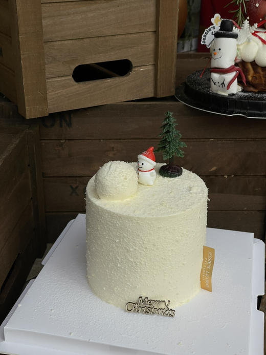 圣诞滚雪球蛋糕 商品图0