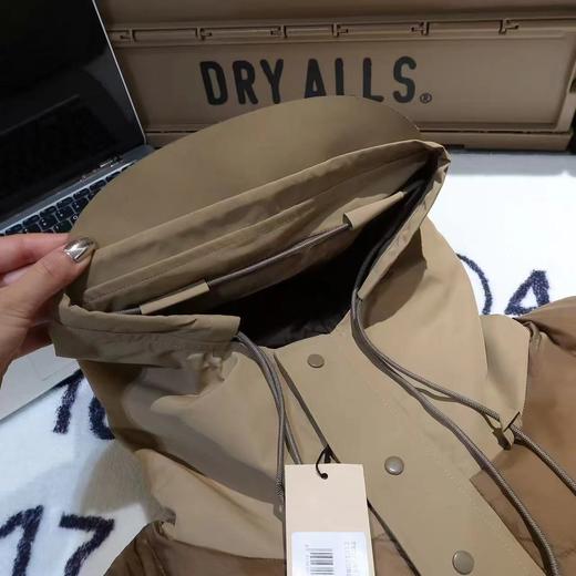 D121615户外军事机能风连帽羽绒服外套男女同款 商品图6