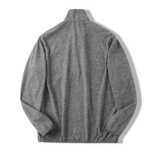 户外中间层高密防风保暖秋冬半拉链抓绒衣骑行跑步运动休闲卫衣打底衫 商品图4