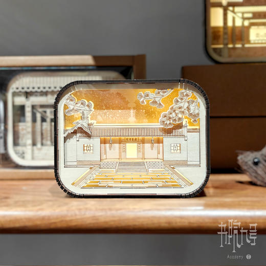 岳麓书院木雕灯 商品图3