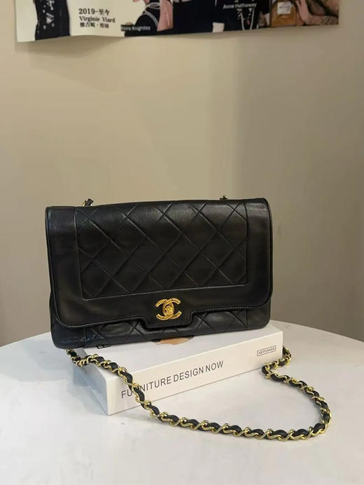 Chanel 中古 羊皮 戴妃包 商品图0