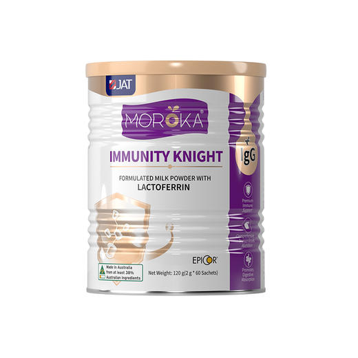Moroka莫兰卡乳铁蛋白调制乳粉免疫骑士120g/罐 商品图2