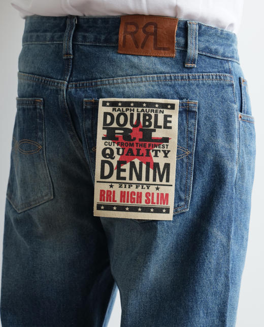 R.L Fu11erton 重水洗复古小直筒牛仔裤 NZK254 商品图2