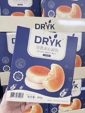 DRYK 迪瓦克豆乳夹心味面包800g   4897132750080