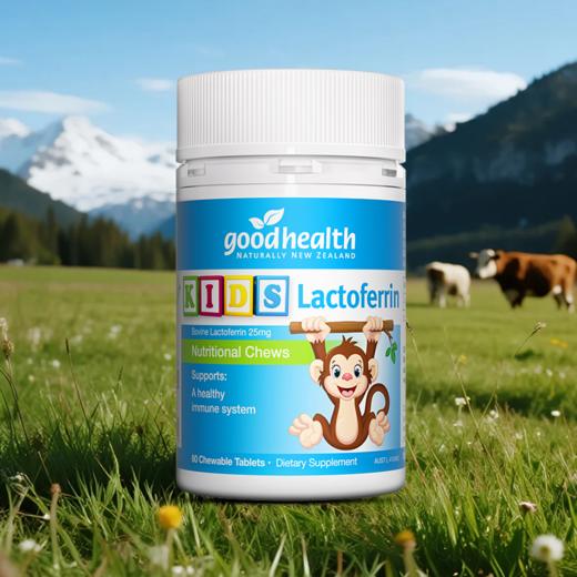 【老爸抽检】goodhealth小猴子乳铁蛋白儿童咀嚼片 商品图6