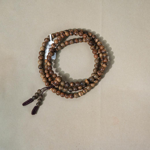 中国沉香文化博物馆 达拉干野生沉香珠链手串0.6cm*108颗*15.3g（九分沉） 商品图3