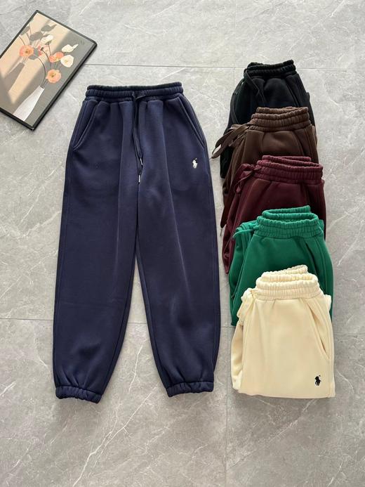 D121649日常百搭休闲加绒系列情侣款保暖卫裤 商品图4