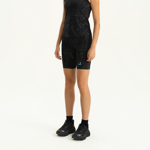 优极UG 星空·男女款爽滑跑步紧身短裤 商品图1