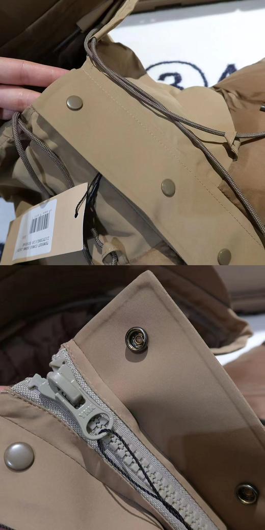 D121615户外军事机能风连帽羽绒服外套男女同款 商品图9