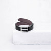 【Camille Fournet】黑色鳄鱼皮方扣皮带 商品缩略图0