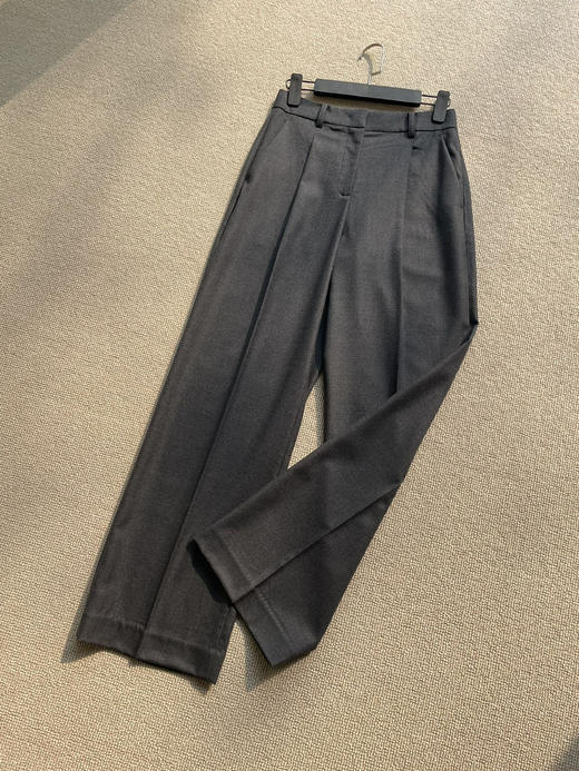 1216-5独家圆正 秋冬灰色系羊毛西裤 我穿40  轻盈的哦 商品图7