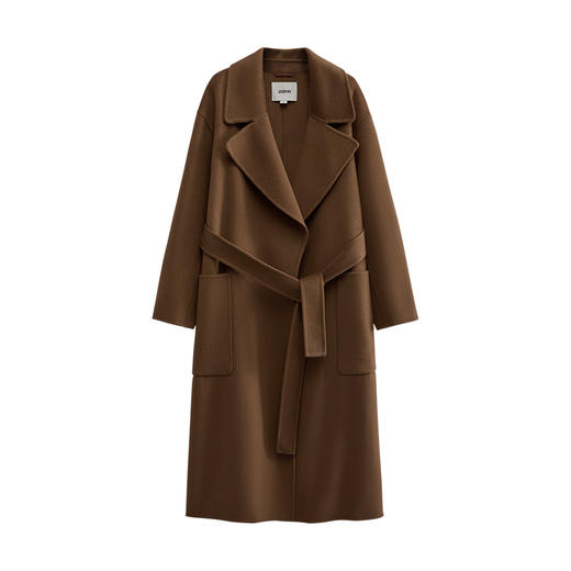 【JASON WU】(多色)秋冬新款羊毛羊绒双面呢廓形通勤百搭上衣毛呢大衣女 商品图7