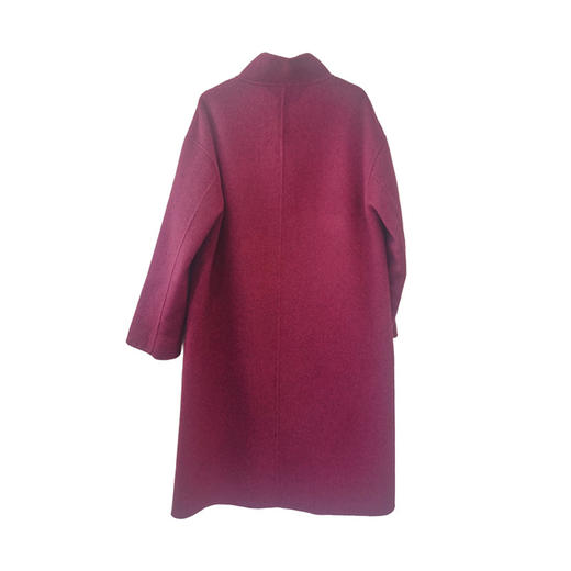 VIVIAN LIU薇薇安刘A2559319秋女装新款立领皮扣中长款大衣 商品图1