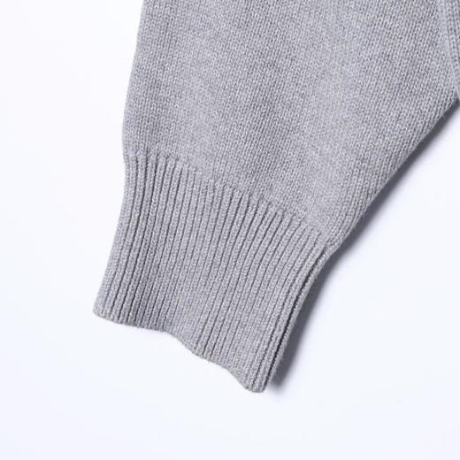 SDSA秋冬新款痞帅男装美式撞色字母圆领毛衣下摆流苏设计百搭时尚 商品图3