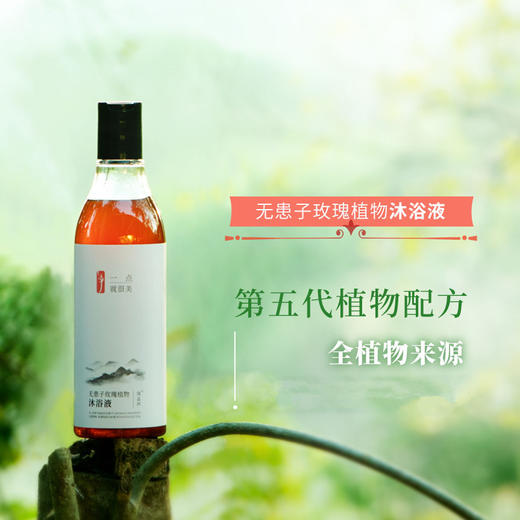 微益邦 无患子玫瑰植物沐浴液 312g 植物成分+氨基酸 沐浴露冲凉水 商品图0