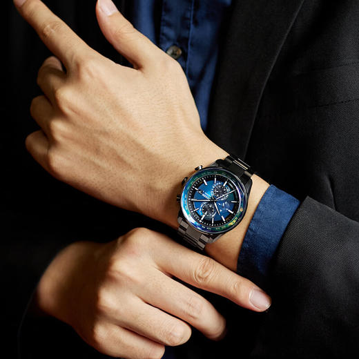 西铁城/CITIZEN  ATTESA光动能电波舒博™钛高端限量款男表AT8314-53L 商品图5