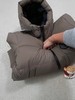 D121607冬季御寒保暖黑标情侣款连帽短款羽绒服 商品缩略图1