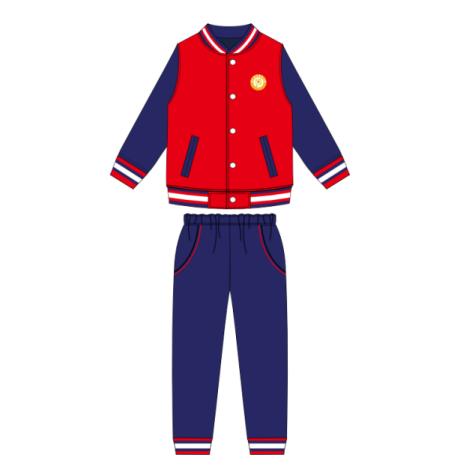 姚江镇墨城中心村幼儿园——棒球服套装 商品图0