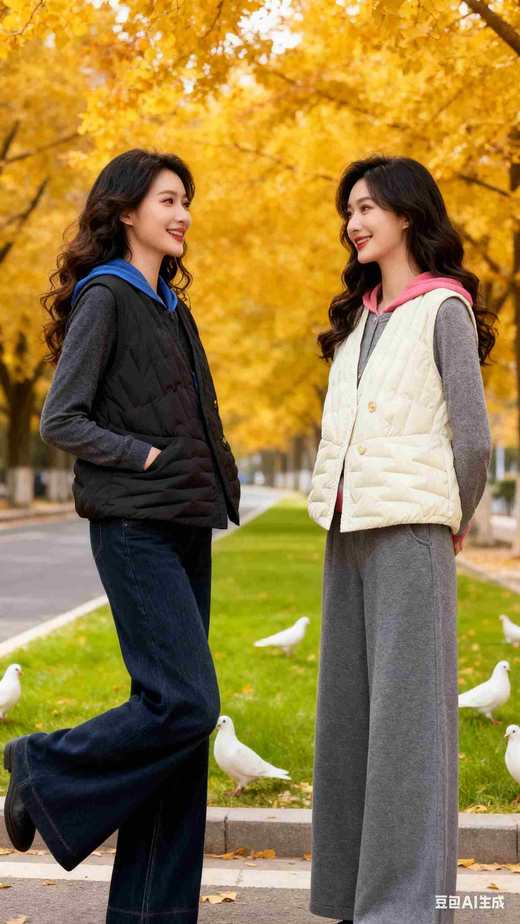 58G739全毛假两件开衫连帽毛衣 商品图14