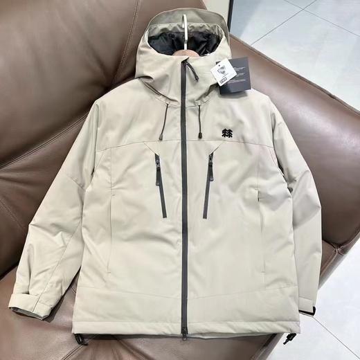 D121609冬季新款户外防水情侣款连帽棉服外套 商品图3