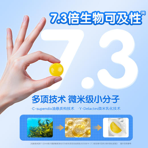 龙牡DHA藻油PS磷脂酰丝氨酸软片 6A配方，布丁口感好吃 ，三岁以上儿童学生腥味淡孕妇可吃，非胶囊 商品图4