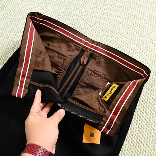 D121647秋冬季新款男士加绒加厚商务休闲百搭西裤 商品图13