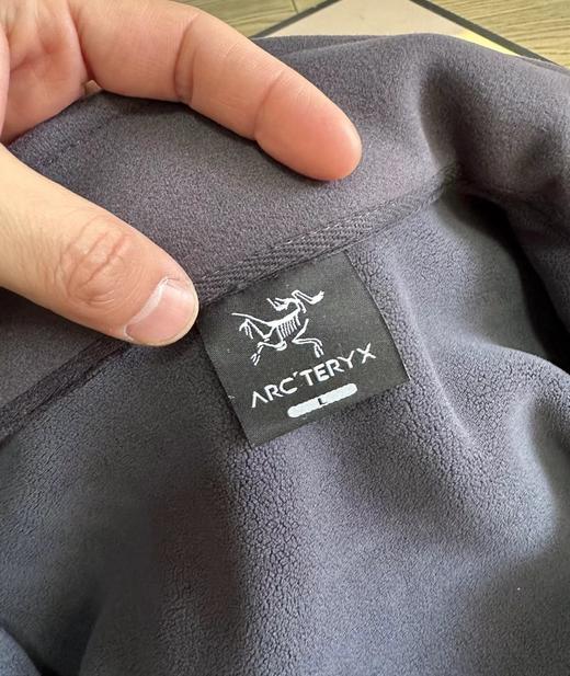 D121634冬款男士三色立领户外保暖抓绒开衫外套 商品图6