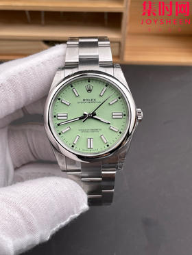 VS劳力士蚝式恒动41系列134300 VS恒动41mm 牛油果绿 VS恒动41 板链 丹东3230机 904L钢 男士腕表