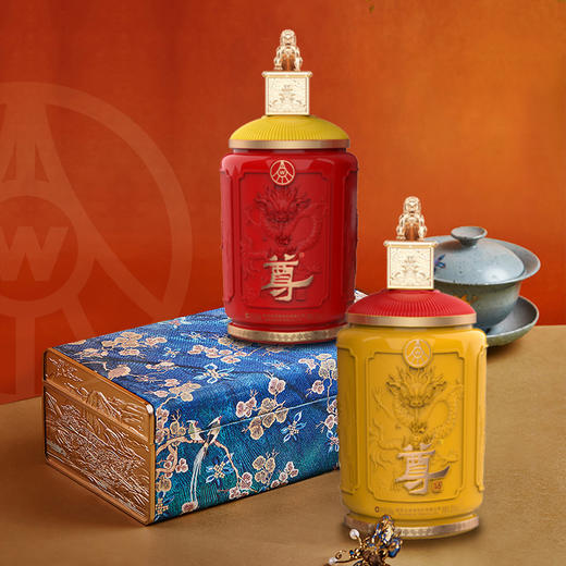 五粮液双尊  龙狮双玺礼盒装 商品图5